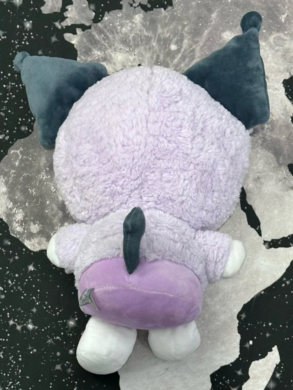 Sanrio Kuromi Bear Hood Stuffed Plush Doll